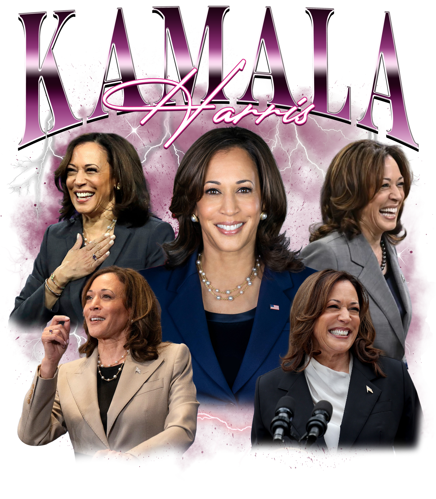 Kamala Harris DTF T-shirts