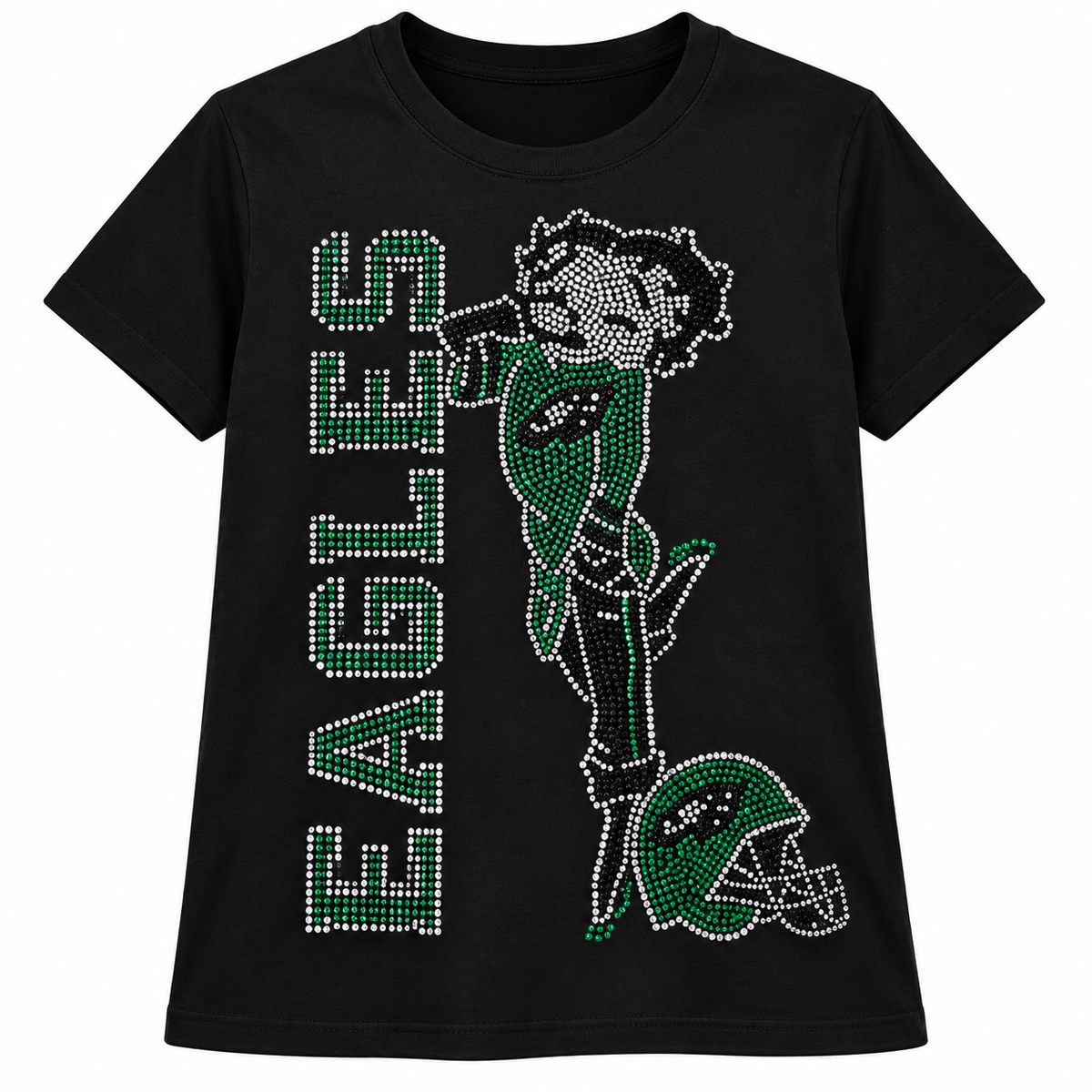 Betty Boop Eagle Rhinestone Tshirt