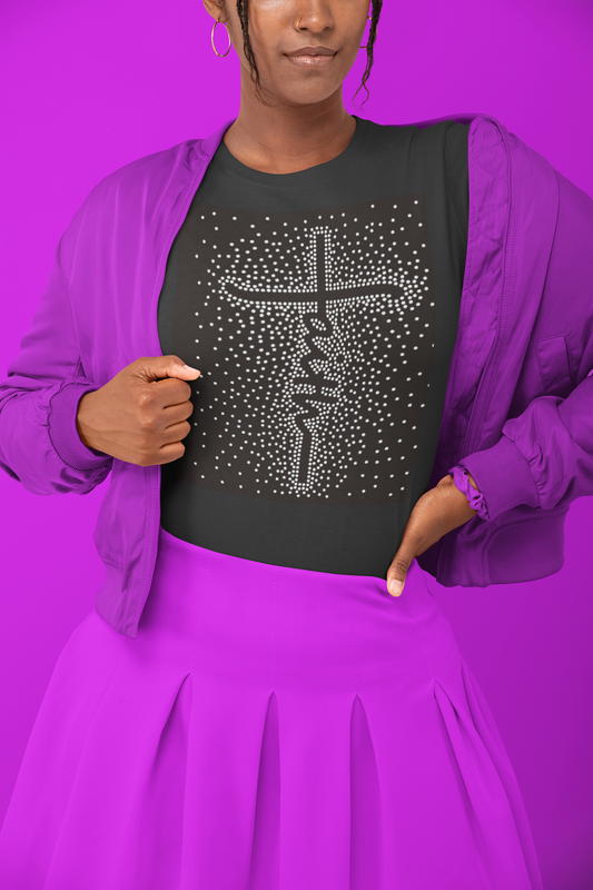 Faith Rhinestone T-shirt